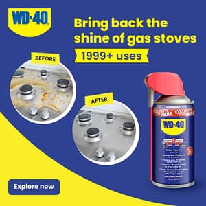 WD-40 300 ml Multipurpose Rust Removal Spray with Smart Straw (Pack of 6 Pcs)