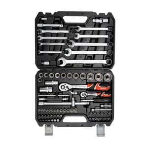 Yato 82 Pcs 1/2 Inch Sq. Drive Socket Set, YT-12691