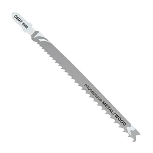 Dewalt 132 x 101 mm Extreme BiMetal Jigsaw Blade For Wood & Metal (T345XF) (Pack of 5 Pcs), DT2059-QZ