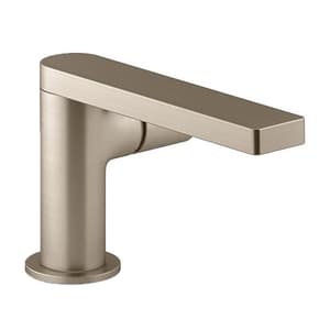 Kohler Composed Single Control Basin / Lavatory Faucet Without Drain In Brushed Bronze Finish, K-73050T-7-BV