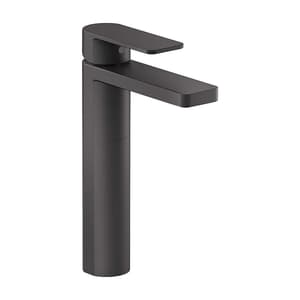 Kohler Parallel Single Control Wall Mount Tall Basin / Lavatory Faucet Without Drain In Matte Black Finish, K-23475T-4-BL