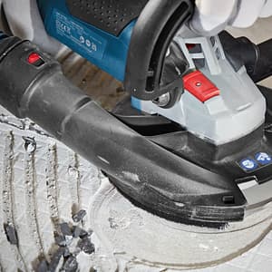 Bosch 125mm / 5 inch 1500W Professional Concrete Grinder, GBR 15 CAG