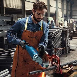 Bosch 180mm / 7 inch 2200W Professional Angle Grinder, GWS 2200-180