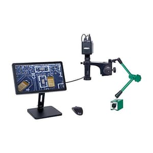 Insize 20 - 123X Flexible Arm Auto Focus Digital Microscope with Magnetic Stand, 5317-AF109