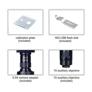 Insize 20 - 123X Flexible Arm Auto Focus Digital Microscope with Magnetic Stand, 5317-AF109