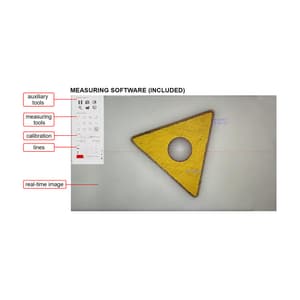 Insize 12.5 - 80X Digital Measuring Microscope without Stage (Basic Type), 5318-MD60