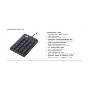 Insize 27.4 - 163X Auto Focus Digital Microscope with Display, 5319-AF290