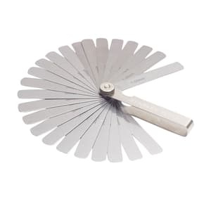 Stanley 25 Blades 0.04 To 1.00 mm Feeler Gauge, 70115-S
