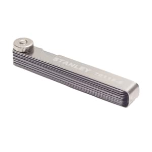 Stanley 25 Blades 0.04 To 1.00 mm Feeler Gauge, 70115-S