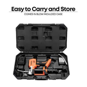 Groz 10,000 PSI / 20V Cordless Grease Gun, CGG/20L1/EU