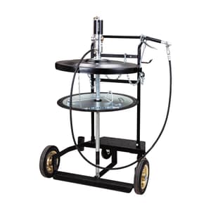 Groz 180 kg Grease Pump Kit With Drum Cart, TMK1/GP3/B/BSP