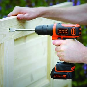 Black+Decker 10.8V / 1.5 Ah Cordless Compact Lithium Drill, BDCD12-IN