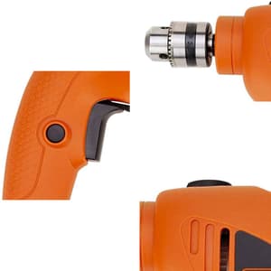Black+Decker 10mm 550W Hammer Drill Kit With 41 Pcs Tools, HD455KA