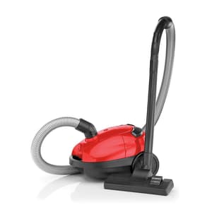 Black+Decker 1000-Watt, 100 Air Watts High Suction, 1-Litre Bagged Vacuum Cleaner (Red), VM1200-B5