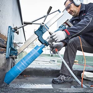 Bosch 202 mm / 1-1/4 Inch UNC Diamond Core Cutting Bits , 2 608 601 744