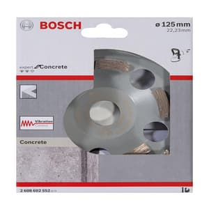 Bosch 125 mm Diamond Grinding Head Expert For Concrete, 2 608 602 552