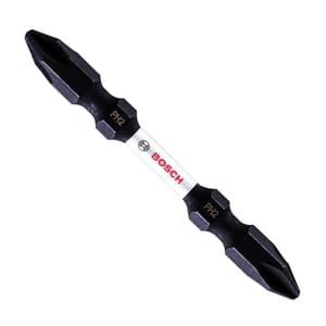 Bosch PH2 x 65 mm Length Phillips Double Ended Impact Screwdriver Bits (Pack of 10 Pcs), 2 608 522 405