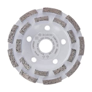 Bosch 125 x 5.00 mm Eco Range 5 Inch Concrete Grinding Wheels, 2 608 601 762