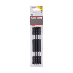 Bosch PH2 x 150 mm Length Phillips Double Ended Impact Screwdriver Bits (Pack of 5 Pcs), 2 608 522 407
