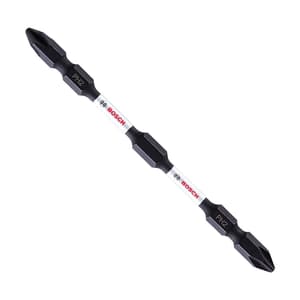 Bosch PH2 x 110 mm Length Double Ended Impact Screwdriver Bits (Pack of 2 Pcs), 2 608 522 409