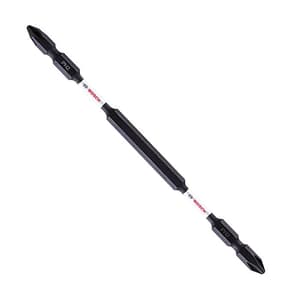 Bosch PH2 x 150 mm Length Phillips Double Ended Impact Screwdriver Bits (Pack of 2 Pcs), 2 608 522 410