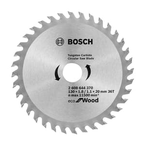Bosch 4 Inch / 110 mm Circular Saw Blades Eco For Wood, 2 608 644 660