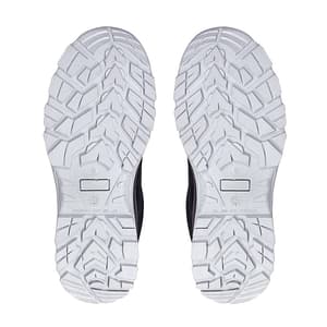 Tagra Low Ankle Double Density Buff Suede Leather Safety Shoes - Steel Toe (Black & Grey), Active Lo