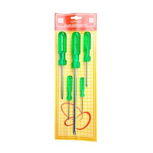 Taparia 5 Pcs Screw Driver Kit (Blister Packaging), 1017