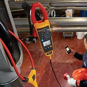 Fluke 375 FC 600V True-RMS AC / DC Clamp Meter