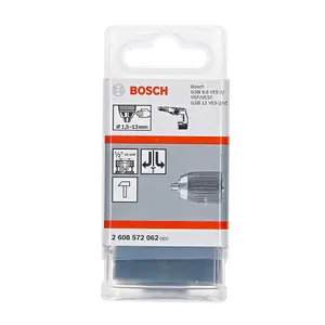 Bosch 3/8" x 24 UNF, 2 - 13 mm Capacity, Keyless Chucks, 2 608 572 060