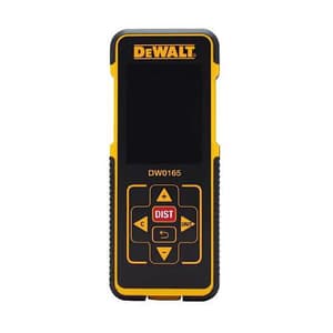 Dewalt 50M 165 Ft. Laser Distance Measurer For Distance Area & Volume Measurement with Colour Screen, DW0165N
