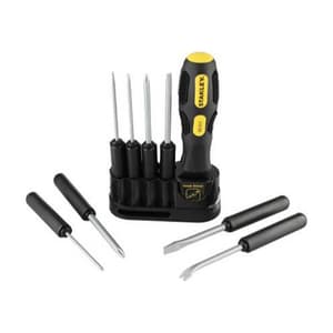 Stanley 9 Pcs Cushion Grip Screwdriver Set With Storage Case, STHT62511-8