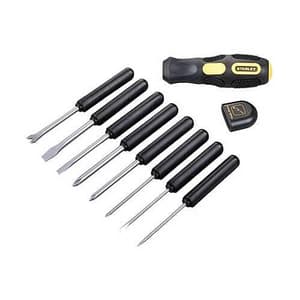 Stanley 9 Pcs Cushion Grip Screwdriver Set With Storage Case, STHT62511-8