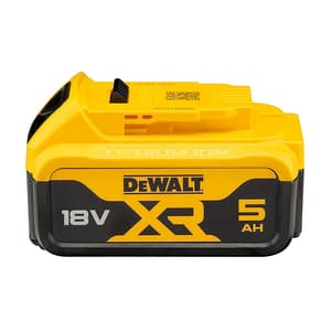 Dewalt 18V / 5.0 Ah XR Li-ion Battery Pack, DCB184-XJ