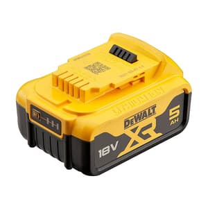 Dewalt 18V / 5.0 Ah XR Li-ion Battery Pack, DCB184-XJ