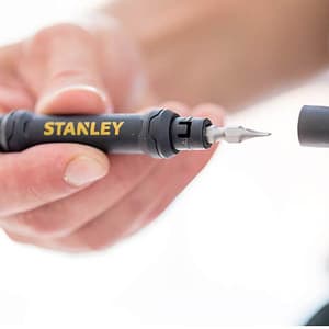 Stanley 4 In 1 Bi-Material Pocket Screwdriver, 66-344