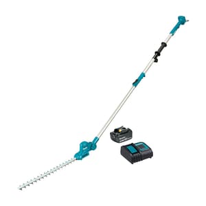 Makita 18V LXT 46 cm Cordless Pole Hedge Trimmer with Charger & 1 Pcs 3.0Ah Battery, DUN461WSF