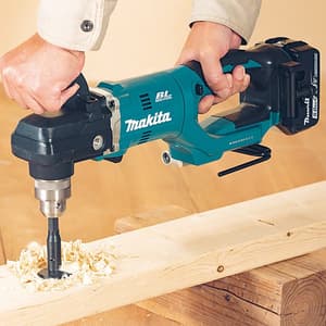 Makita 18V LXT BL 13mm Cordless Angle Drill with Rapid Charger & 2 Pcs 5.0Ah Batteries, DDA450RTE
