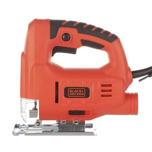 Black+Decker 400W Single Speed Compact Jigsaw With Bevel Cutting, JS10