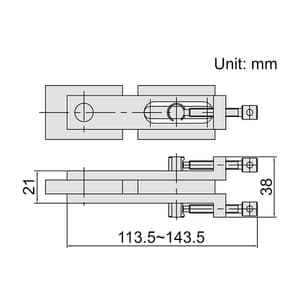 Insize Gauge Block Holder, 6886-1