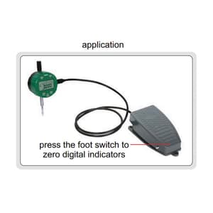 Insize Zeroing Foot Switch for Digital Indicators, 7360-1M