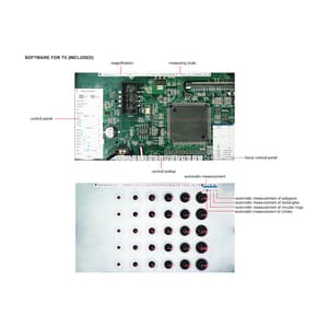 Insize 2.4X - 43.7X High-defination Auto Focus Digital Microscope (Large View Field), 5320-AF410