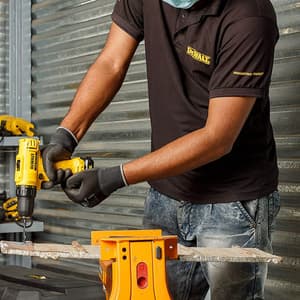 Dewalt 12V / 10 mm XR Li-ion Cordless Impact Drill Driver Machine With 2 x 1.3 Ah Batteries & 109 Pcs Accessory Kit, DCD700C2A-IN