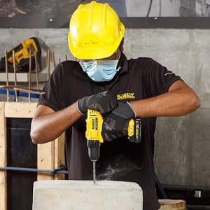 Dewalt 12V / 10 mm XR Li-ion Cordless Impact Drill Driver Machine With 2 x 1.3 Ah Batteries & 109 Pcs Accessory Kit, DCD700C2A-IN