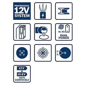 Bosch Professional Wall & Floor Detection Scanner, D-Tect 120