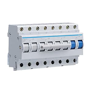 Hager Novello+ 63 Amp 2 Way Centre Off Changeover Switch (4 Pole), SF463