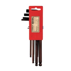 Taparia 9 Pcs (1.5 mm - 10 mm) Allen Key Long Ball Point Set, KBHM 9L