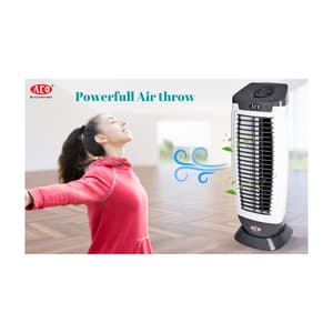 Aco 1250 RPM Jumbo Tower Fan with Rotating Base, A-103-P