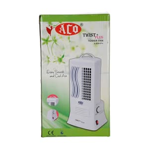 Aco 1250 RPM Twist Plus Tower Fan (Rotating Type), A-100-P+