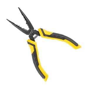 Stanley 6 inch / 150 mm Dynagrip Long Nose Pliers, STHT0-74363